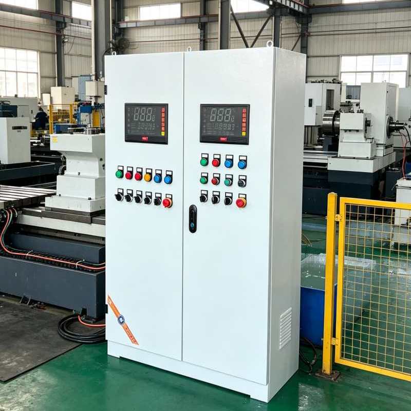 Custom PLC Control Cabinet | VFD Fan Control Box | Automation System
