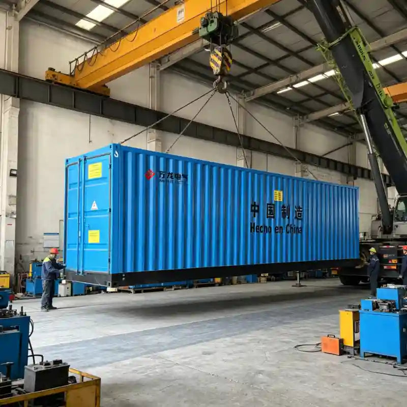 Box-Type Transformer Substation Installation Overview - Wanlong Electric