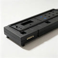 ST-BM5Z-1600 Intelligent MCCB Controller Side View with Communication Port and Blue Coded Switches | Wanlong Electric