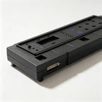 ST-BM5Z-1600 Intelligent MCCB Controller Side View with Communication Port and Blue Coded Switches | Wanlong Electric