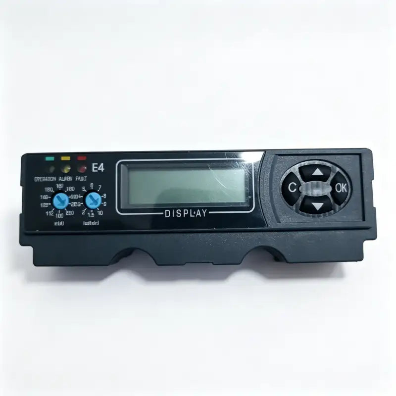 ST-TEM7E-E3 3P 400A Intelligent MCCB Controller side view with serial number label