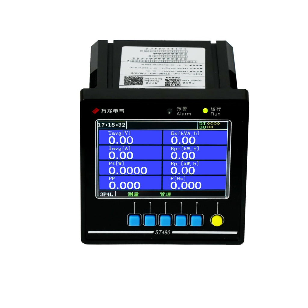 ST490 Multifunction Power Meter | Digital Energy Analyzer