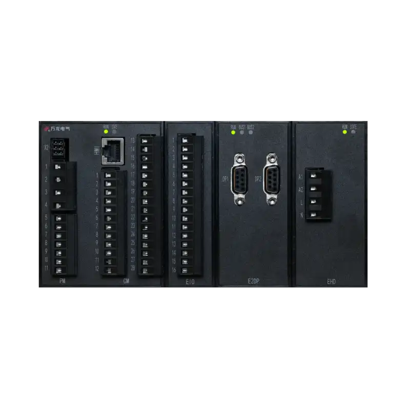 ST570S+EIO+E2DP+EHD-2 Motor Controller Terminal Connection for MCC Cabinet | Wanlong Electric